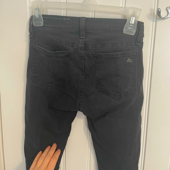 Rag and bone distressed legging jeans 24 - Picture 9 of 11